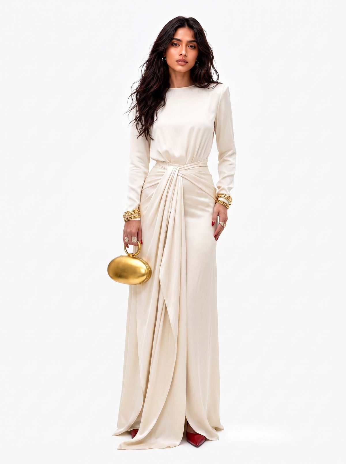 VESTIDO VALENTINA - CARLA MONTIEL