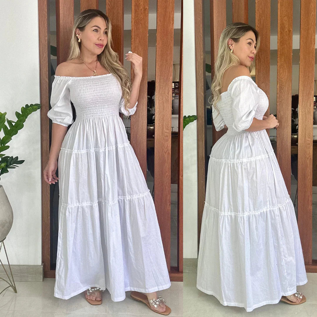 Maxi Vestido Encanto de Verano