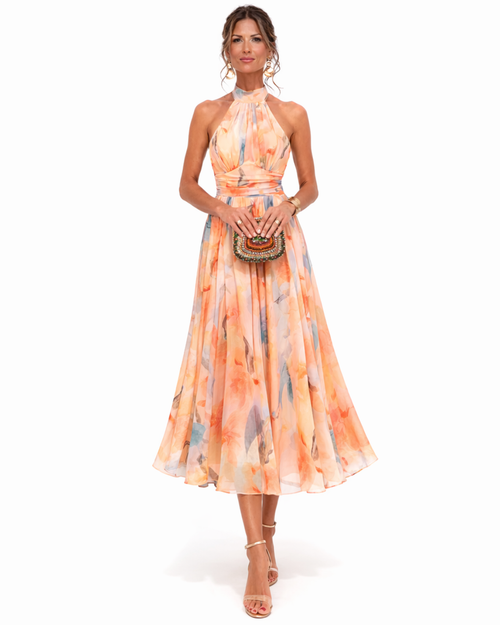 VESTIDO AURORA - CARLA MONTIEL
