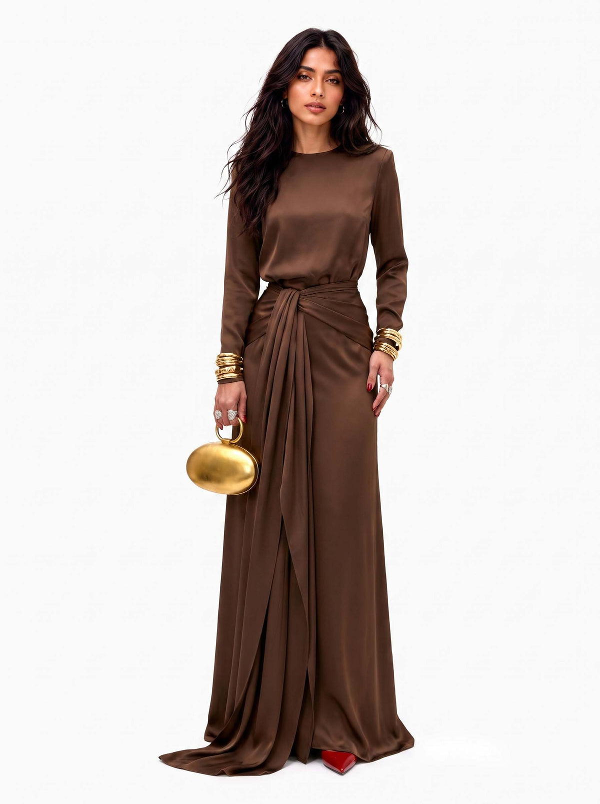 VESTIDO VALENTINA - CARLA MONTIEL