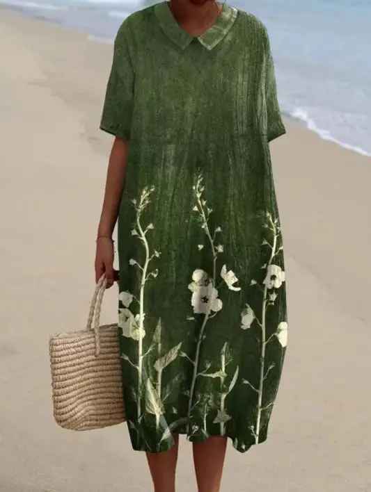 Merel | Vestido Maxi Floral Vintage