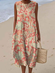 Flora | Vestido Coral Bloom