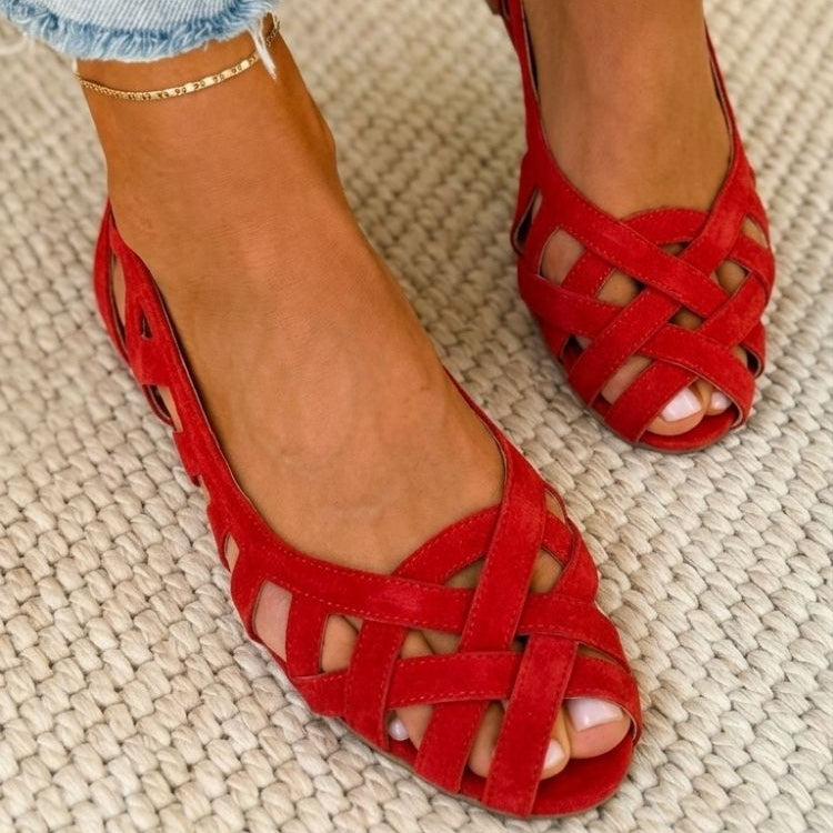 Carla | Sandalias Trenzadas Coloridas Comfort