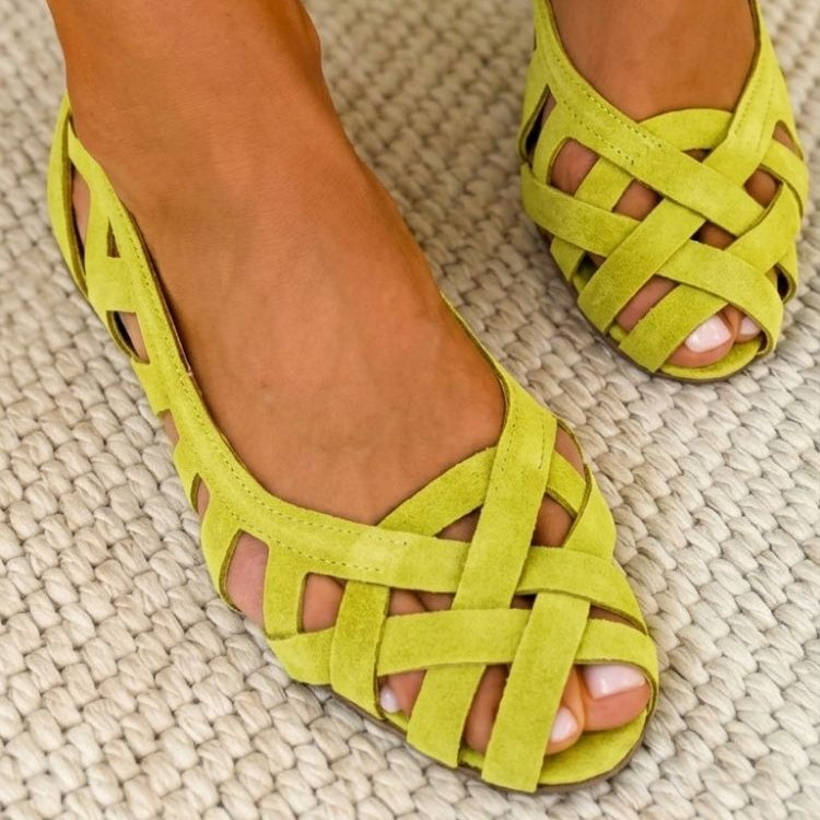 Carla | Sandalias Trenzadas Coloridas Comfort