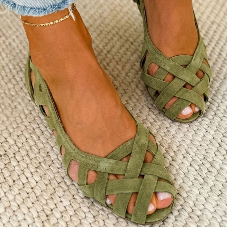 Carla | Sandalias Trenzadas Coloridas Comfort