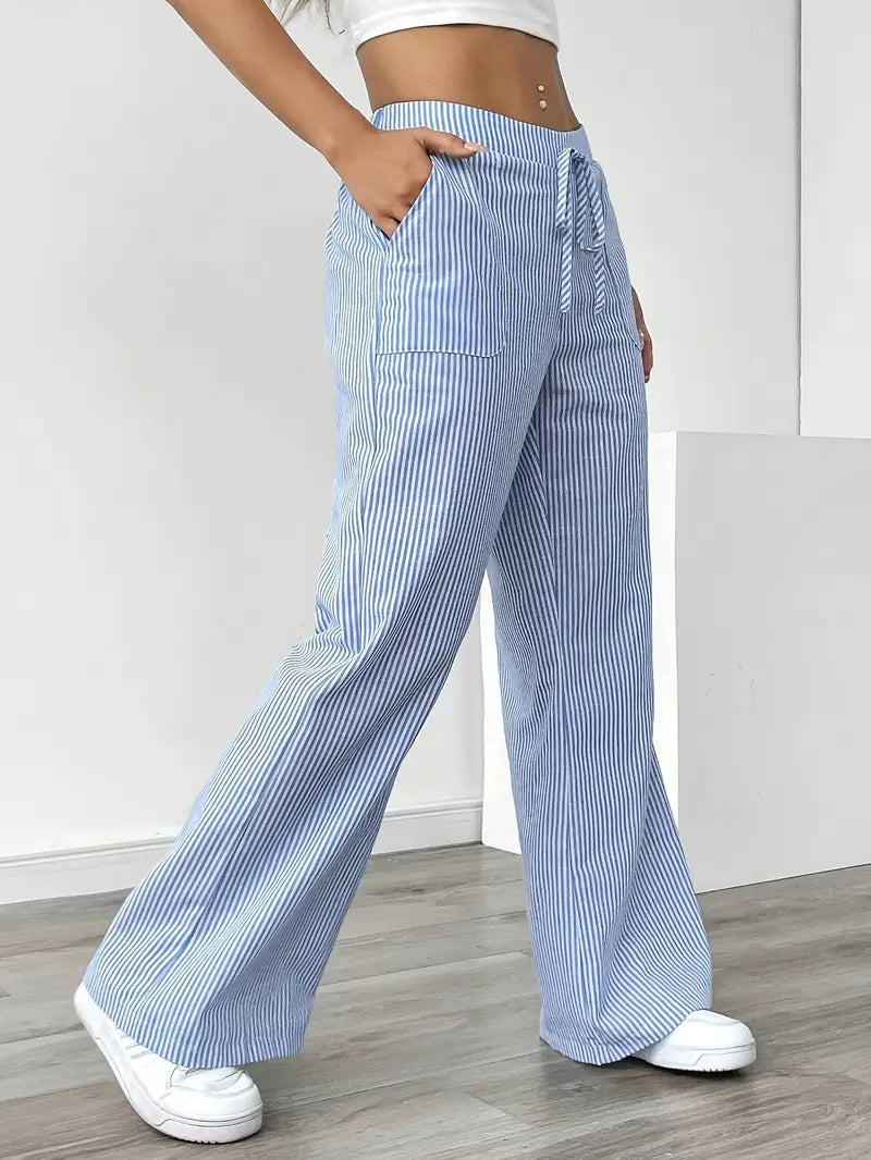 Eliza • Pantalones informales a rayas