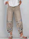 Aven | Pantalones bordados de estilo casual