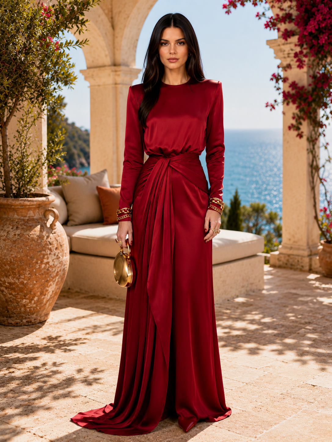 VESTIDO VALENTINA - CARLA MONTIEL