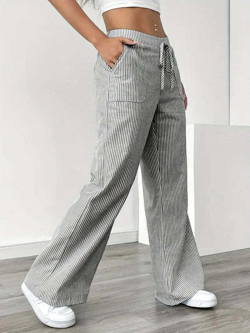 Eliza • Pantalones informales a rayas