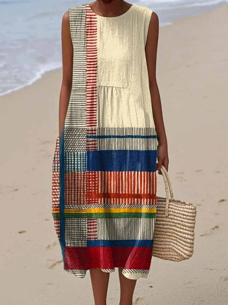 Poppy | Vestido de Patches Moderno