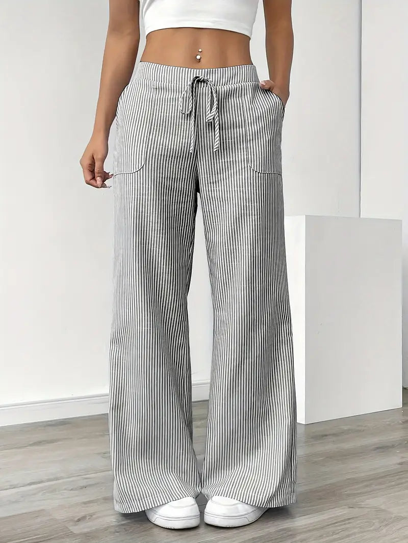 Eliza • Pantalones informales a rayas