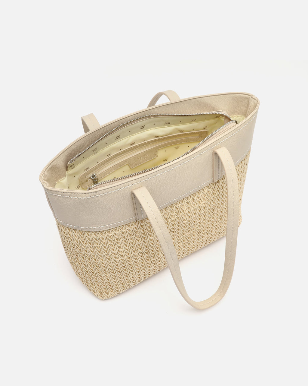 Tichi bolso shopper grande efecto rafia