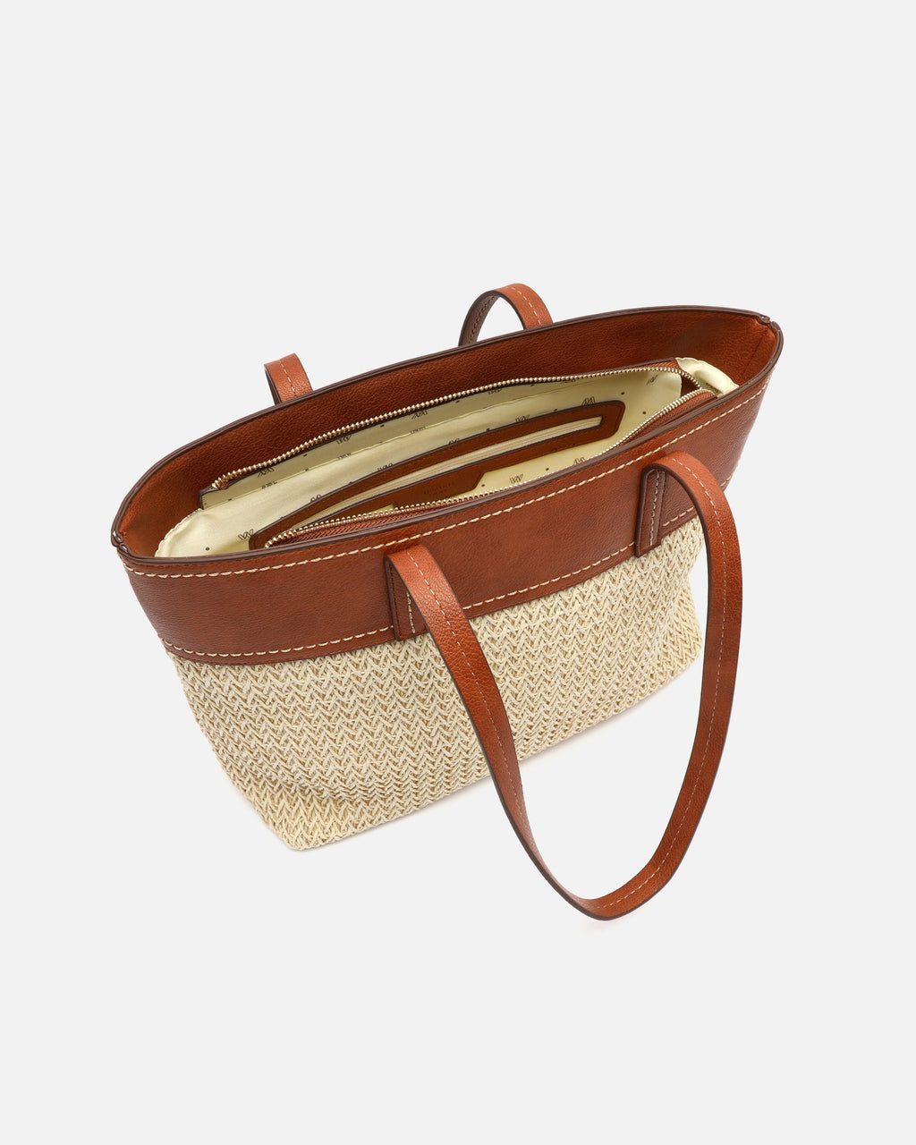 Tichi bolso shopper grande efecto rafia