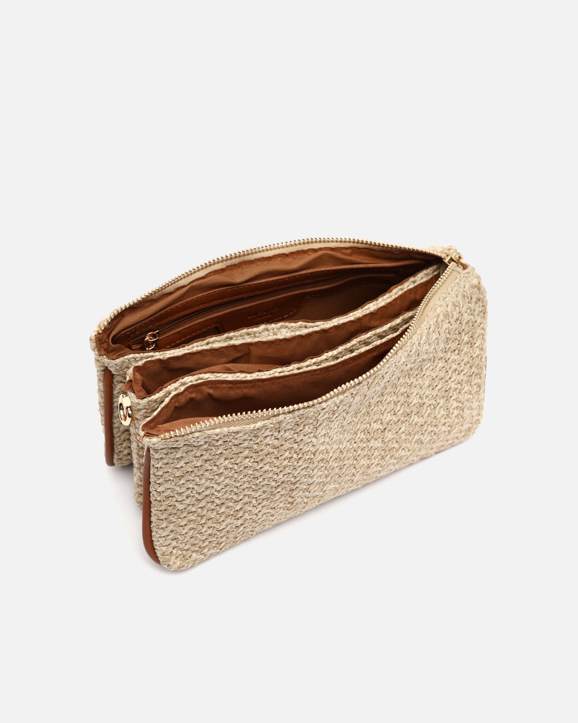 Raleni bolso bandolera efecto rafia
