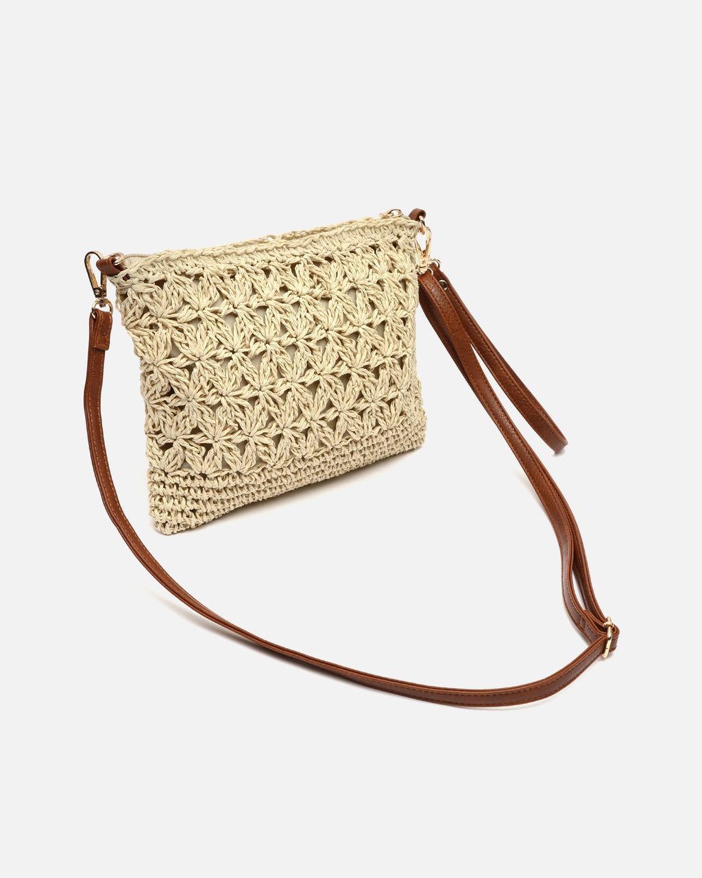 Blumi bolso bandolera efecto rafia