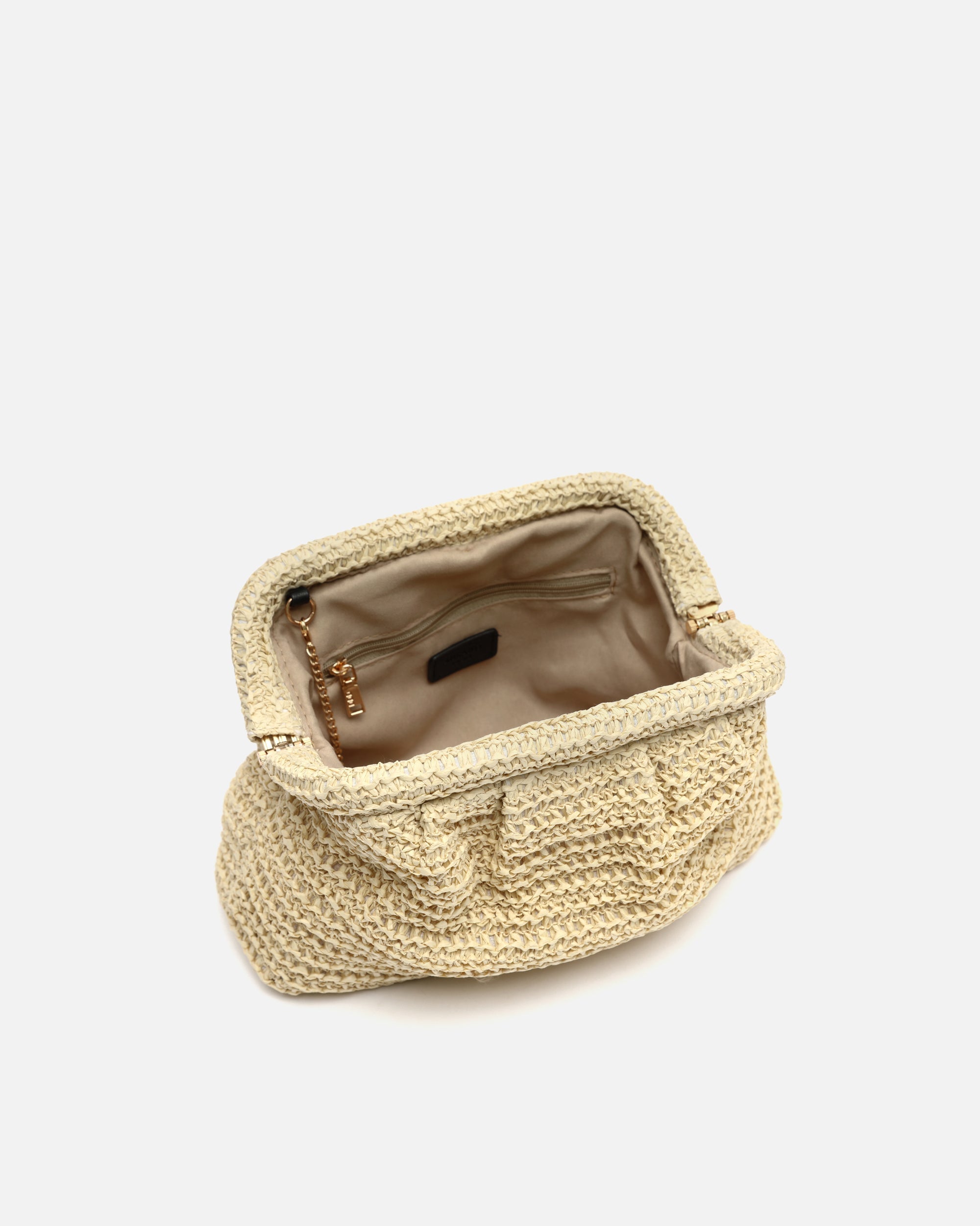 Ropo bolso bandolera efecto rafia