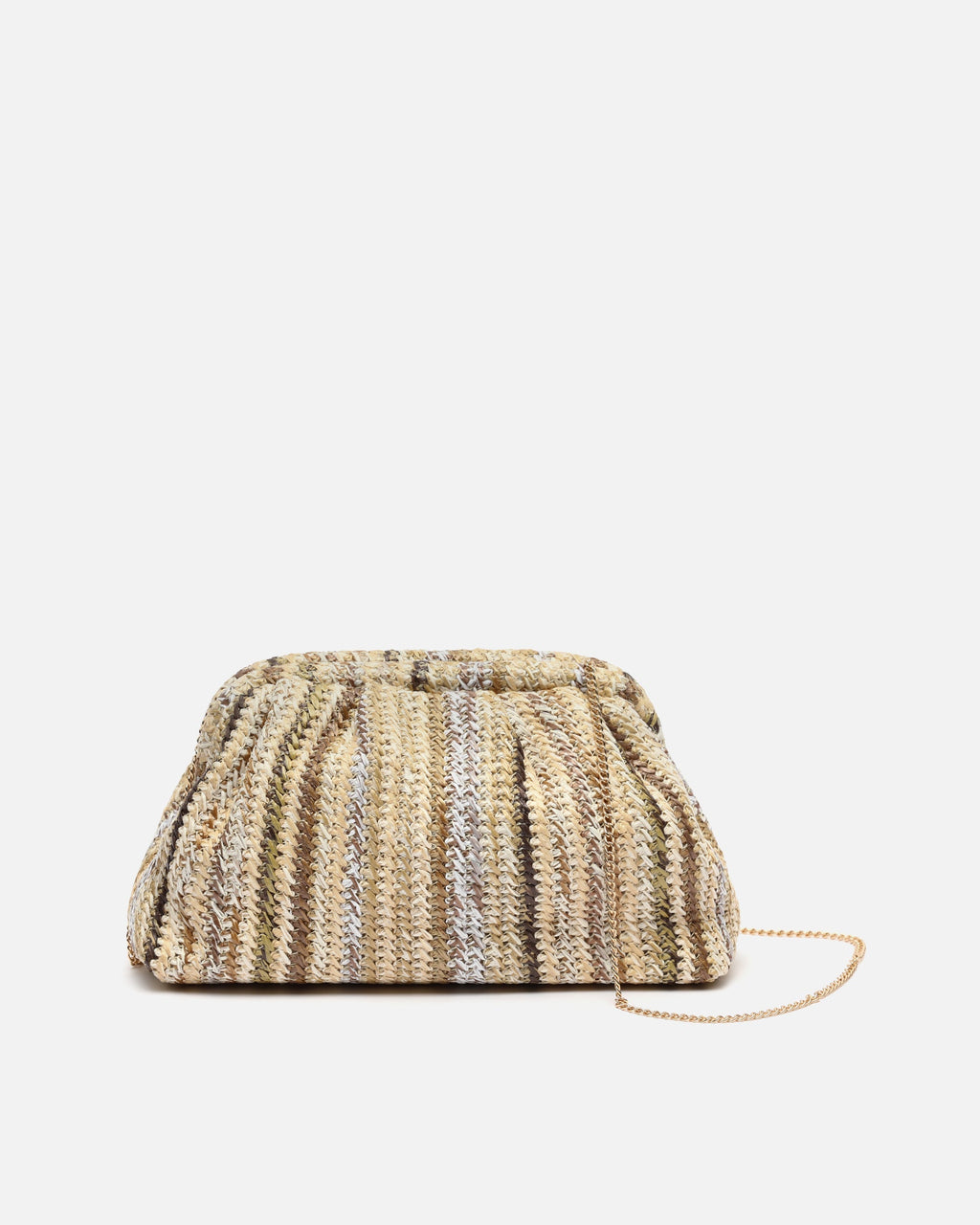 Sandi bolso de fiesta efecto rafia