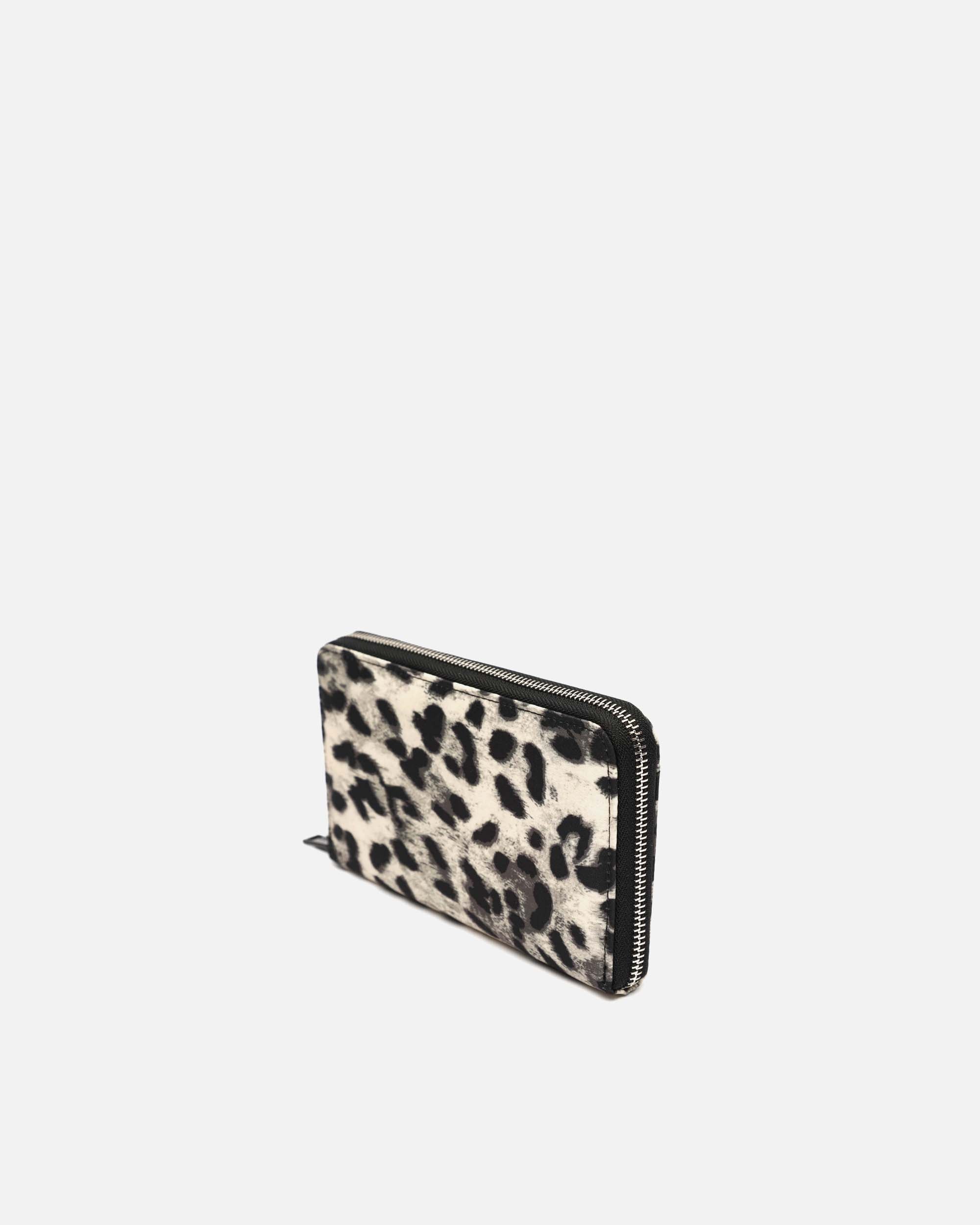 Saturnia monedero grande animal print