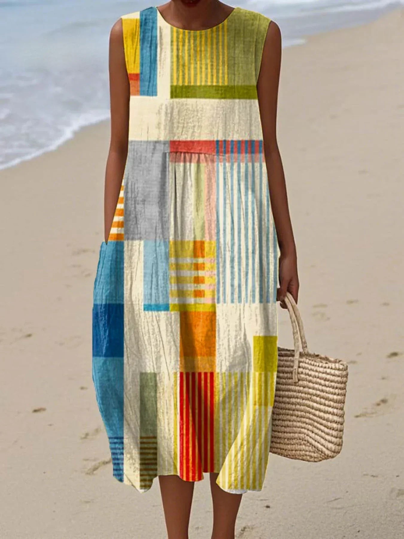 Poppy | Vestido de Patches Moderno