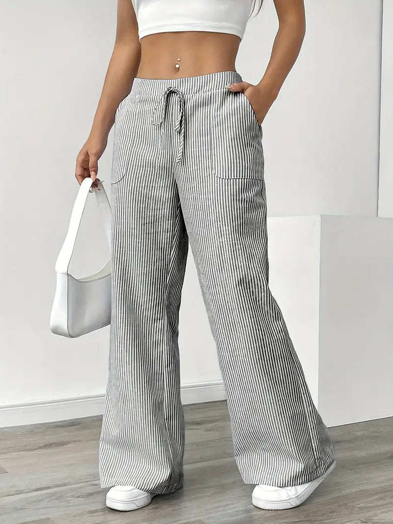 Eliza • Pantalones informales a rayas