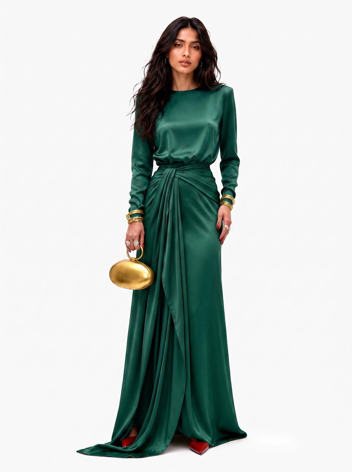 VESTIDO VALENTINA - CARLA MONTIEL