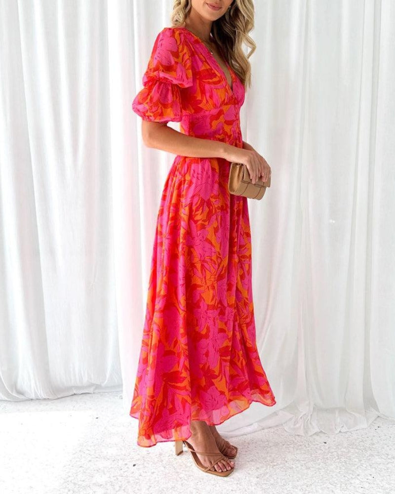 Armonia | Vestido Maxi Brillo Solar