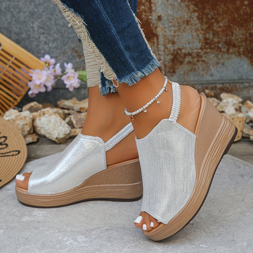 Aurora • Sandalias de cuña ortopédicas