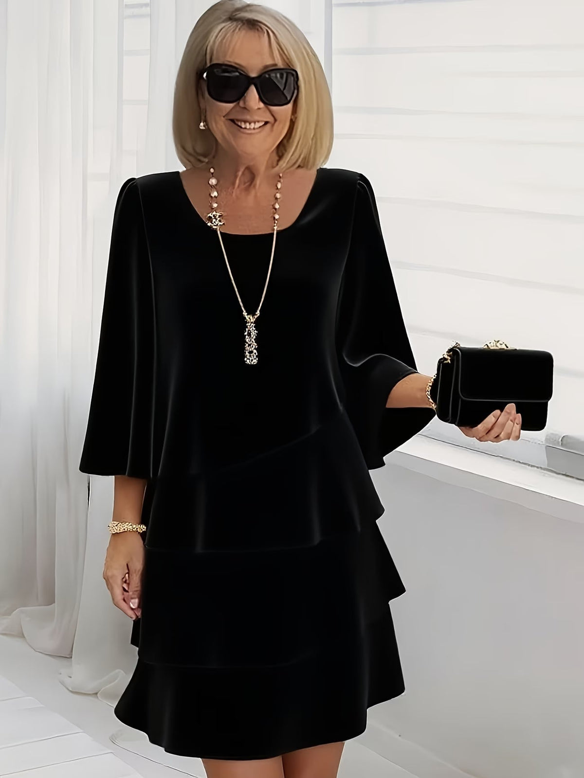 VESTIDO CRISTINA - CARLA MONTIEL