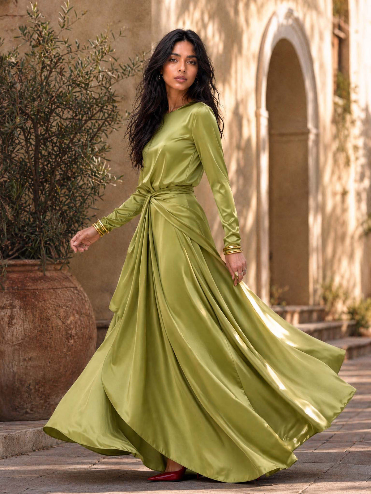 VESTIDO VALENTINA - CARLA MONTIEL