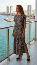 Vestido Leopardo algodón