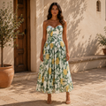 Vestido Siomara™ | Frescura Mediterránea y Elegancia Tropical