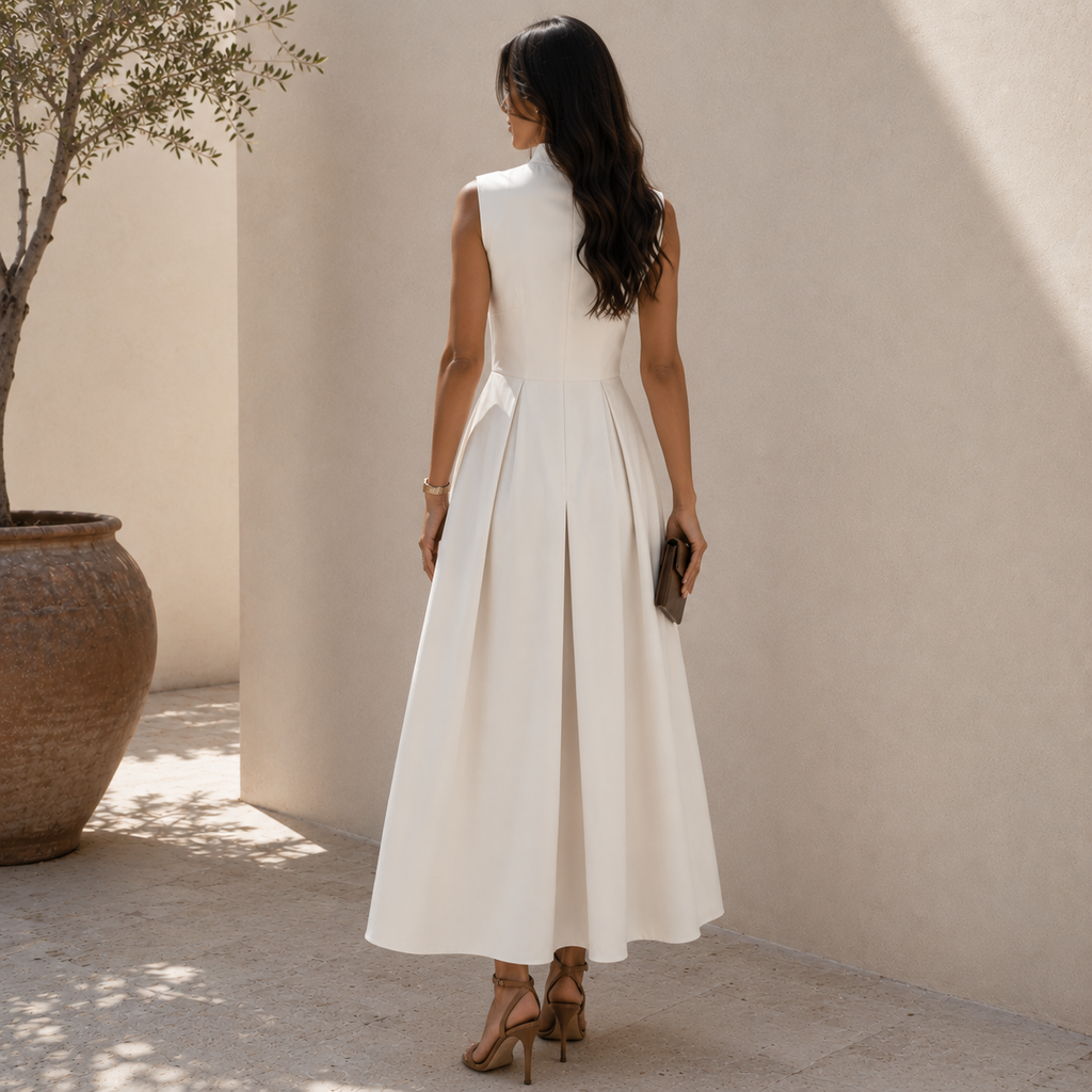 Vestido Carmen™ | Midi Elegancia Atemporal
