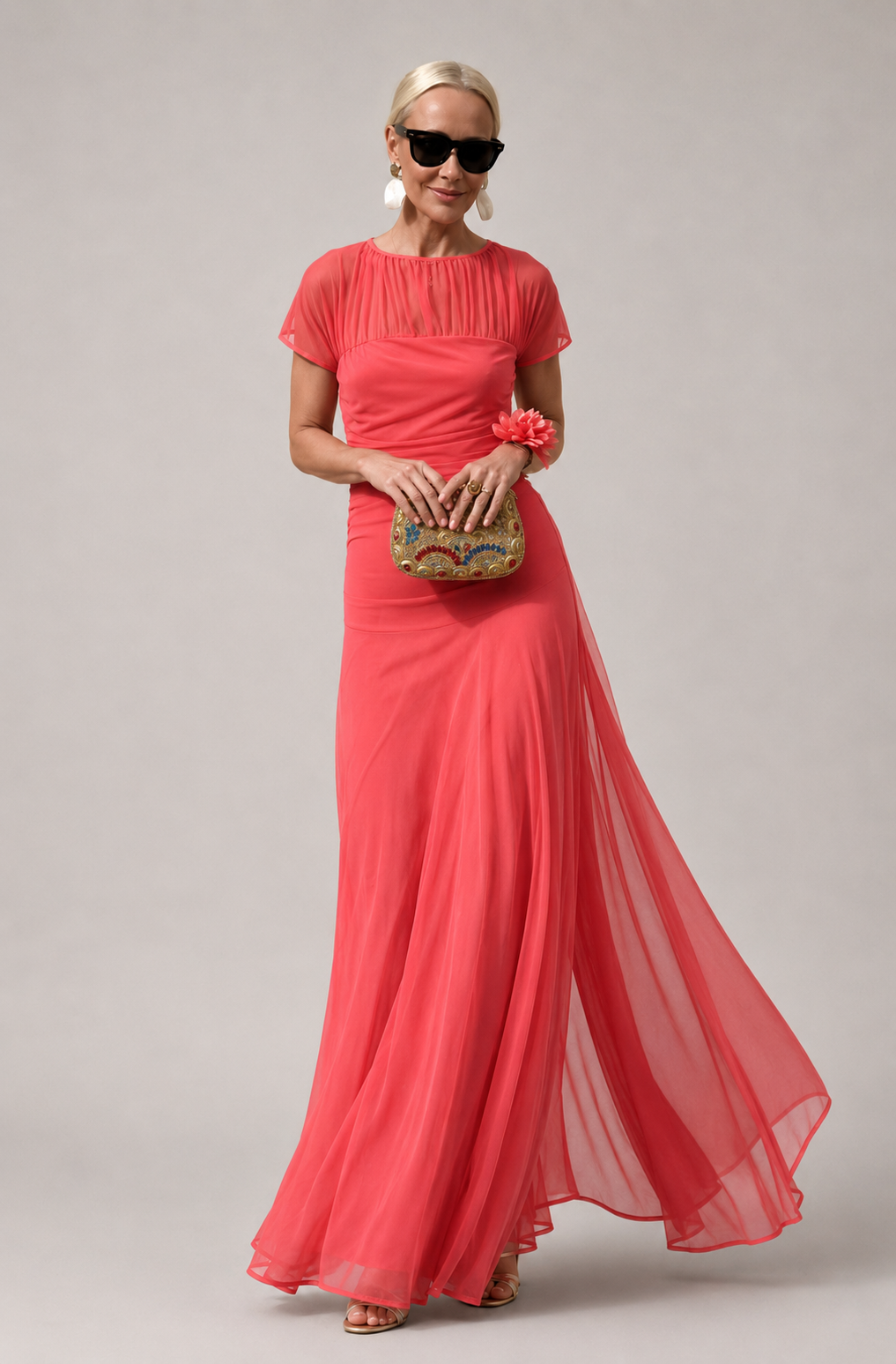 VESTIDO LAURA - CARLA MONTIEL