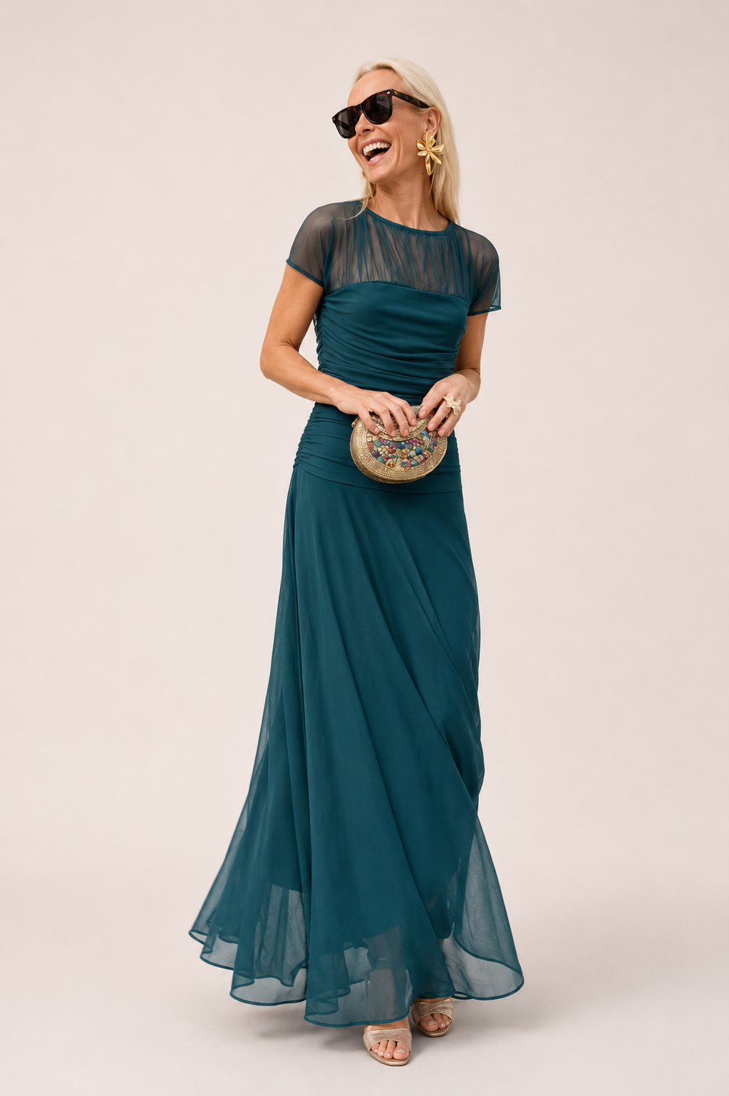 VESTIDO LAURA - CARLA MONTIEL
