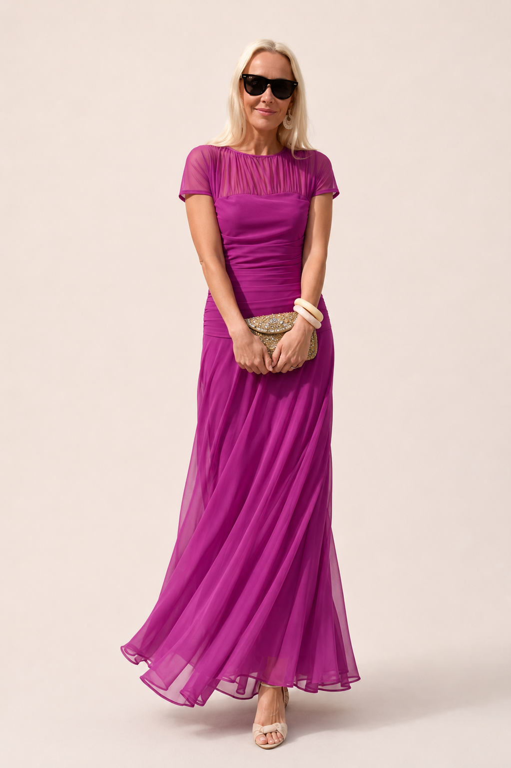 VESTIDO LAURA - CARLA MONTIEL