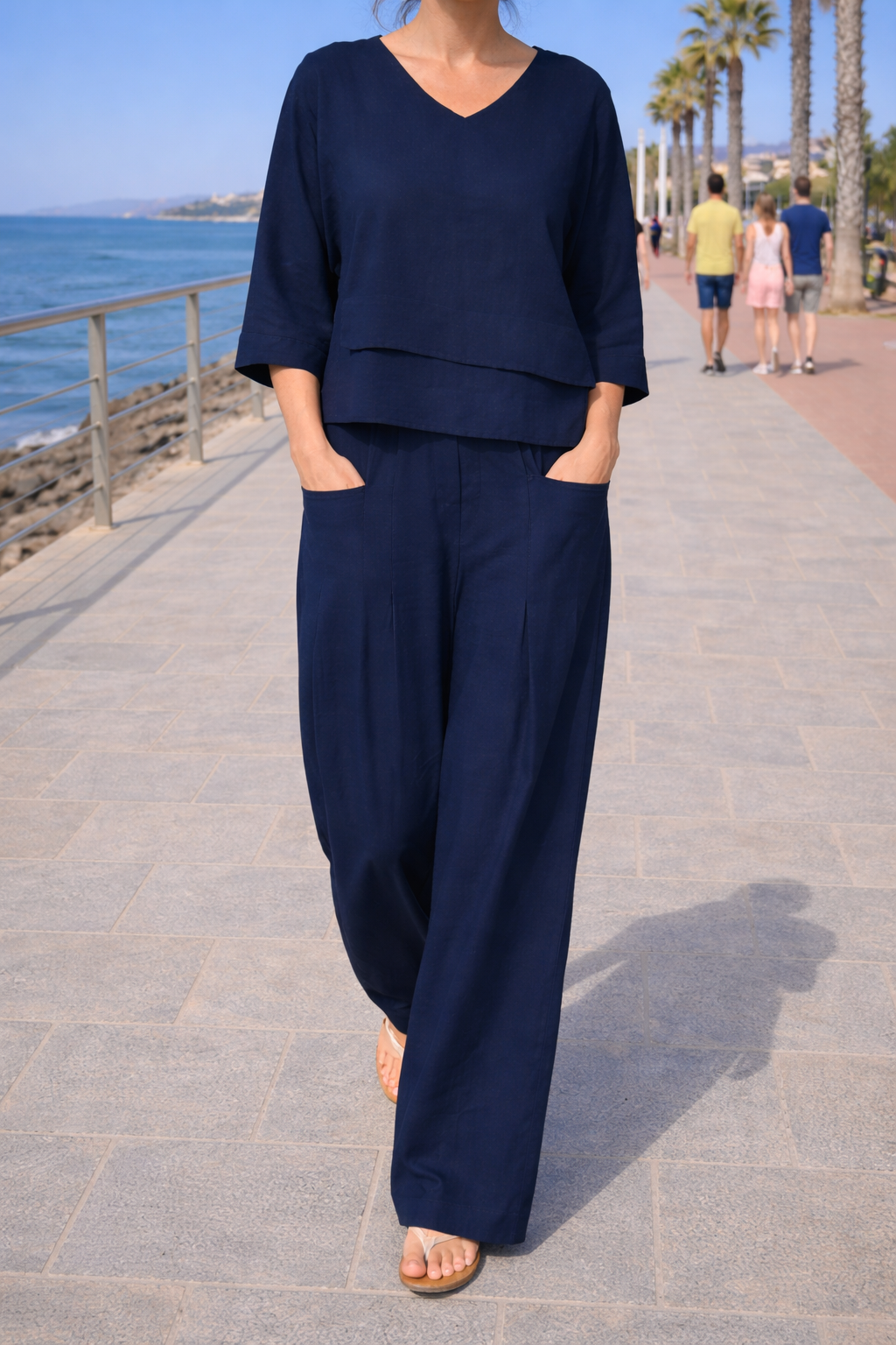SANTORINI™ | Conjunto Transpirable de Elegancia Mediterránea