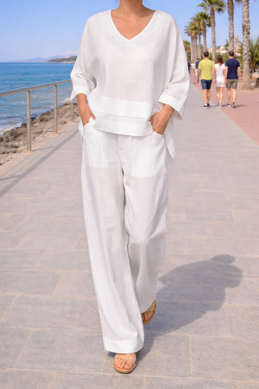 SANTORINI™ | Conjunto Transpirable de Elegancia Mediterránea