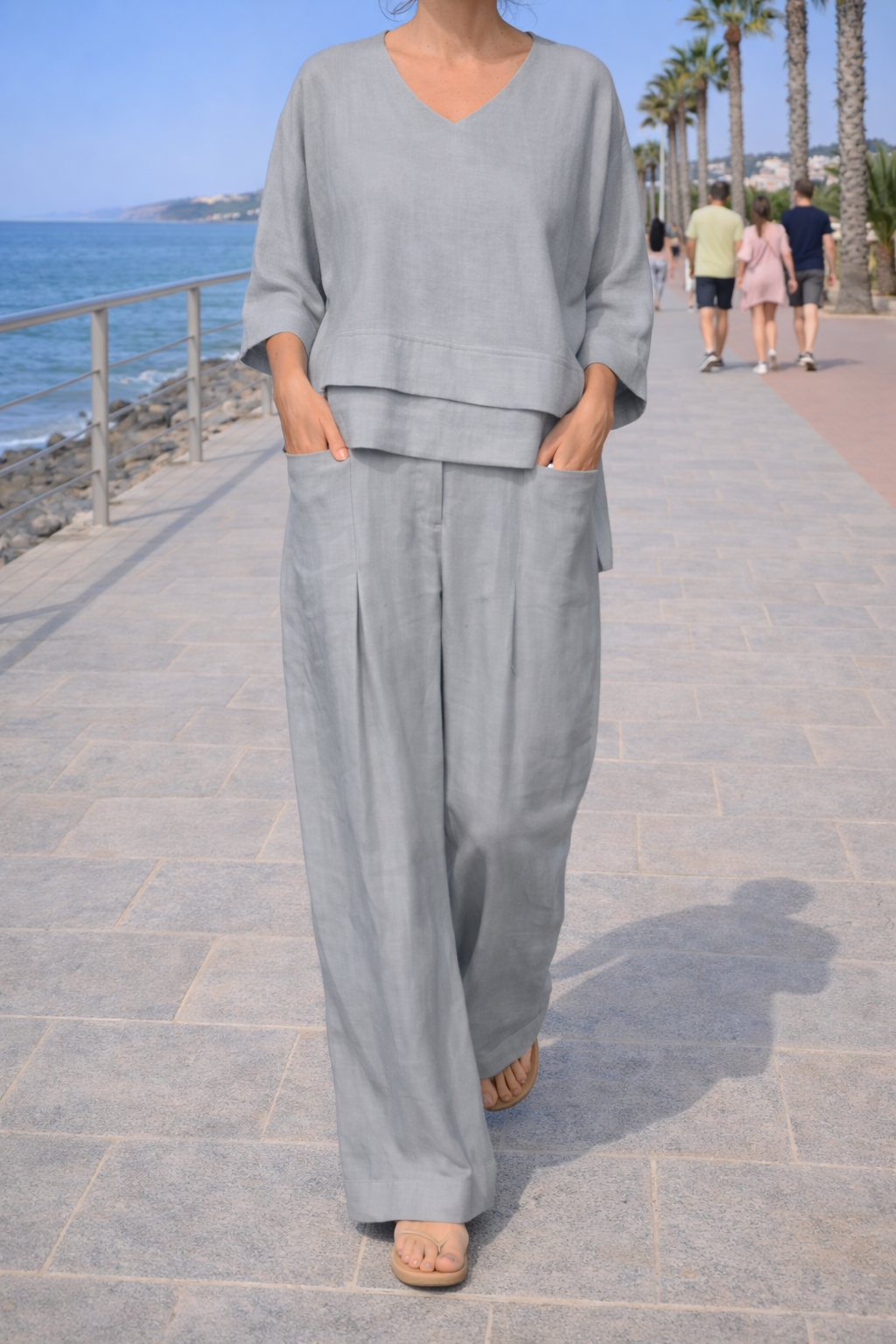 SANTORINI™ | Conjunto Transpirable de Elegancia Mediterránea