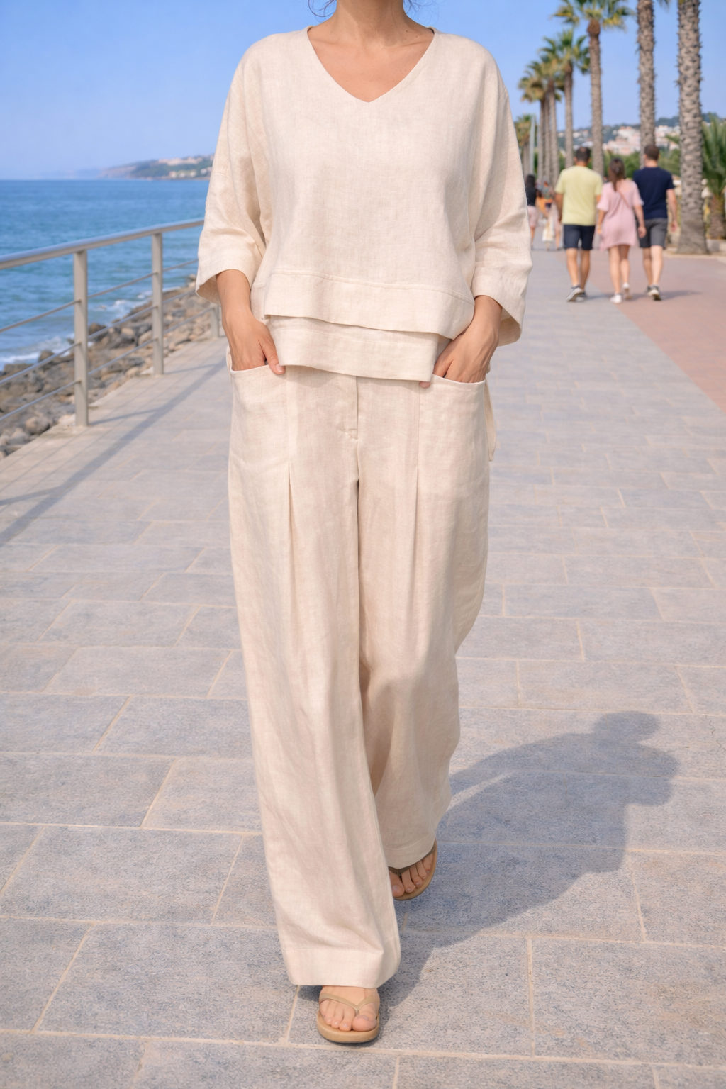 SANTORINI™ | Conjunto Transpirable de Elegancia Mediterránea