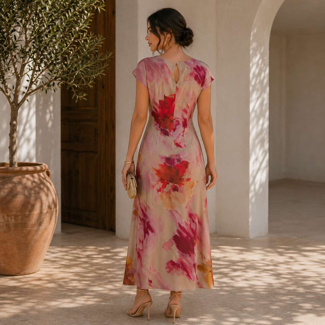 Sonia™ | Vestido Fluido con Nudo Elegante