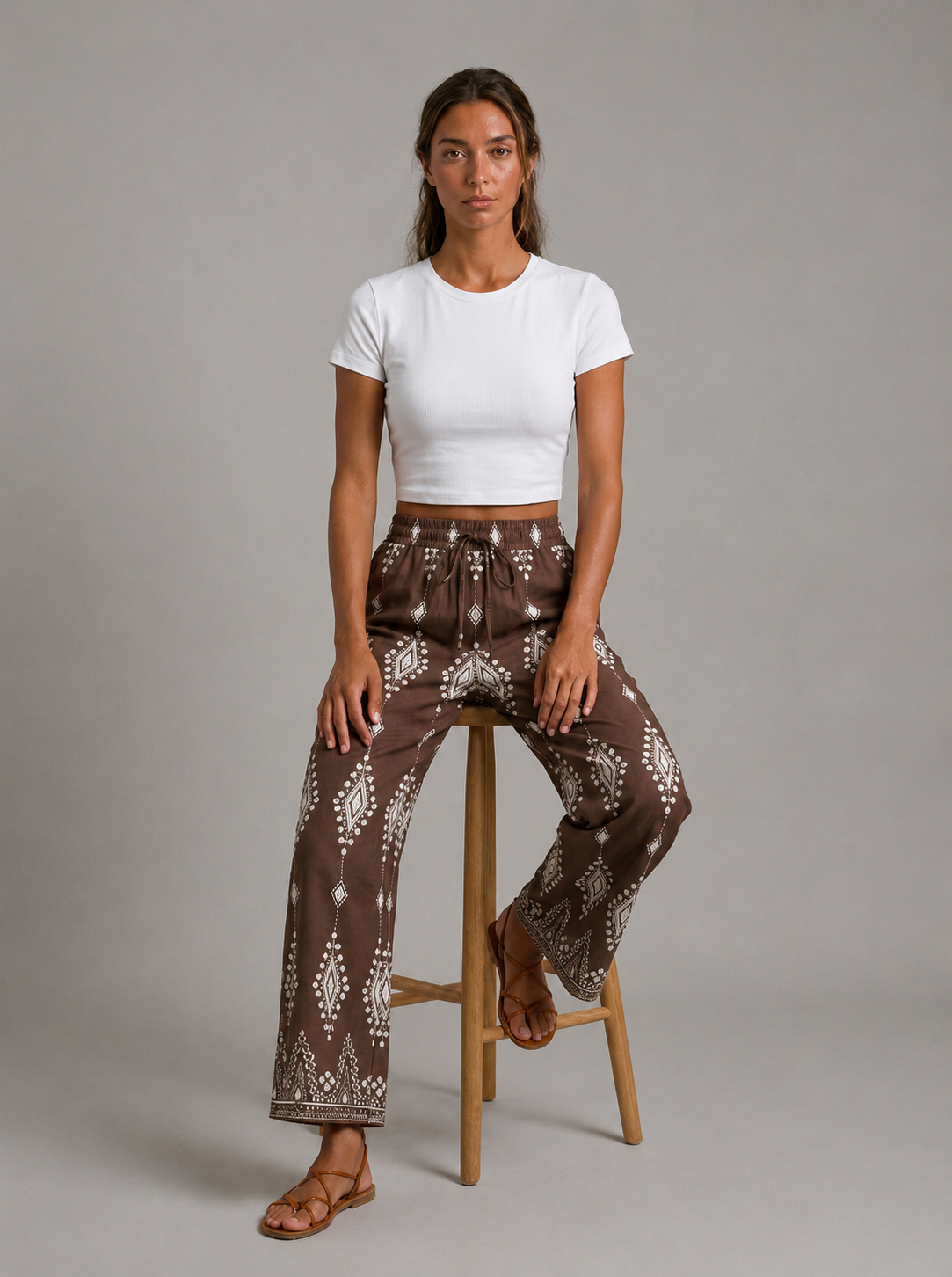 Pantalón Casual Estampado Sily