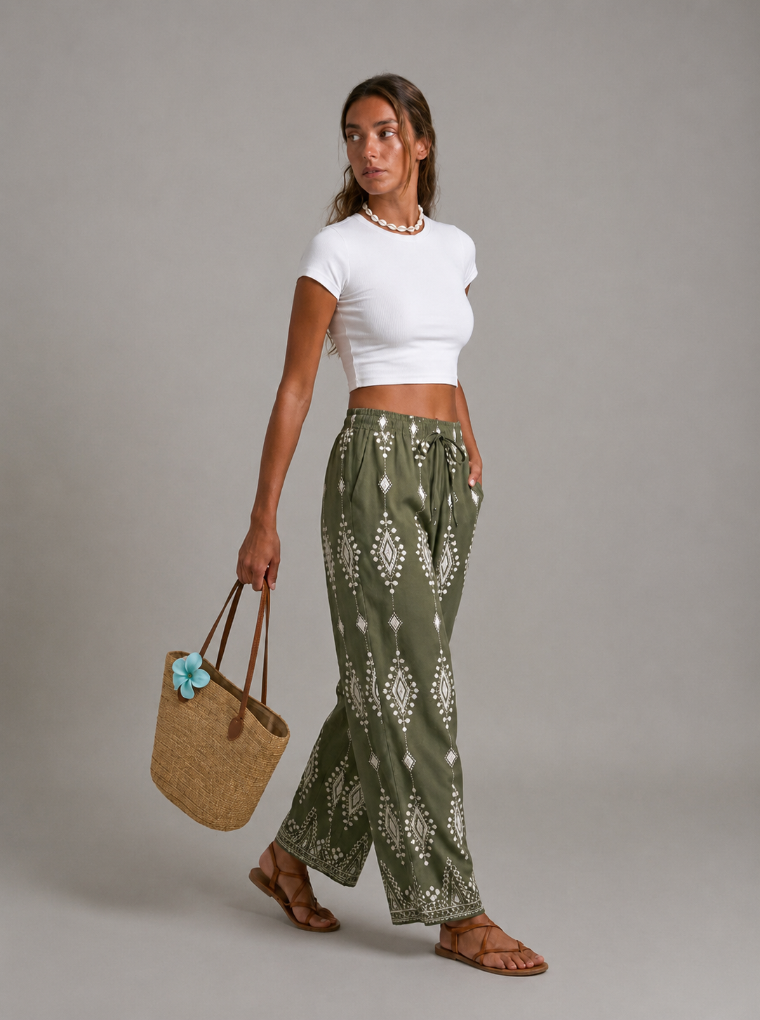 Pantalón Casual Estampado Sily