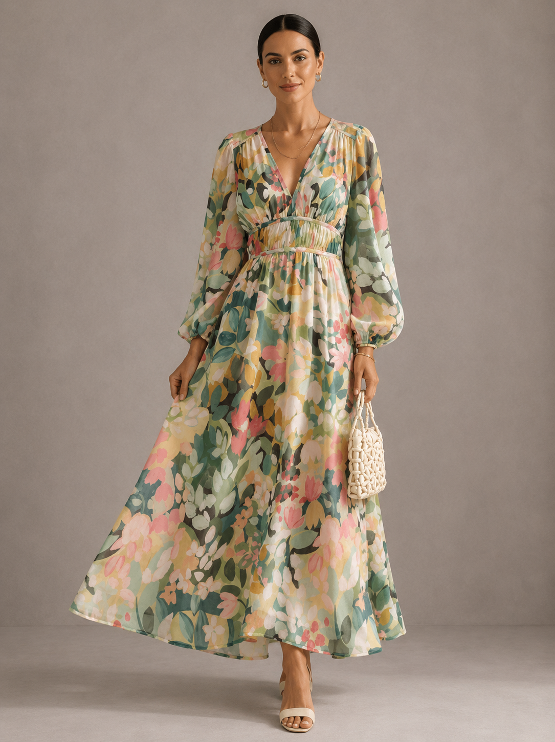 Celine | Vestido de Mujer con Estampado Floral