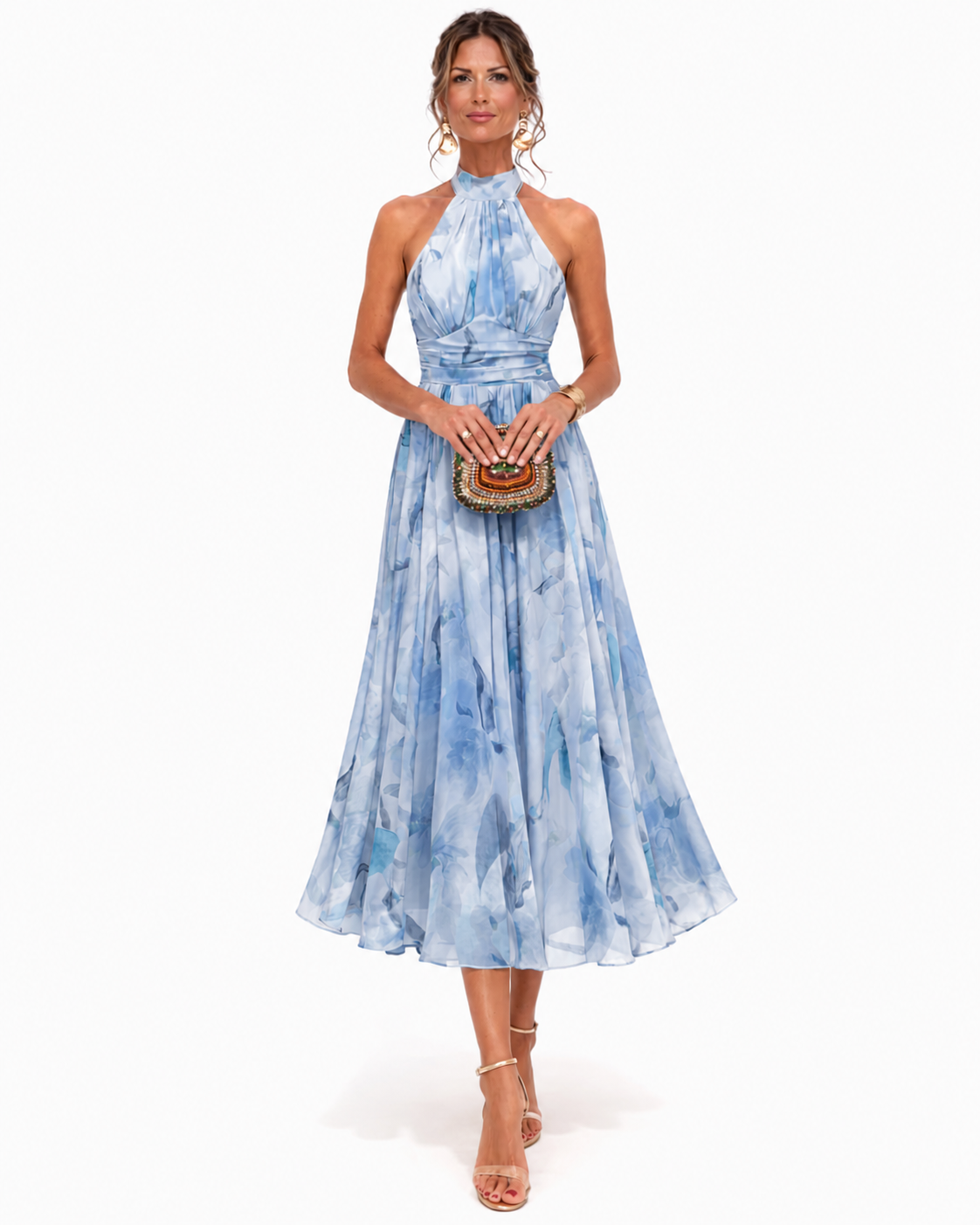 VESTIDO AURORA - CARLA MONTIEL