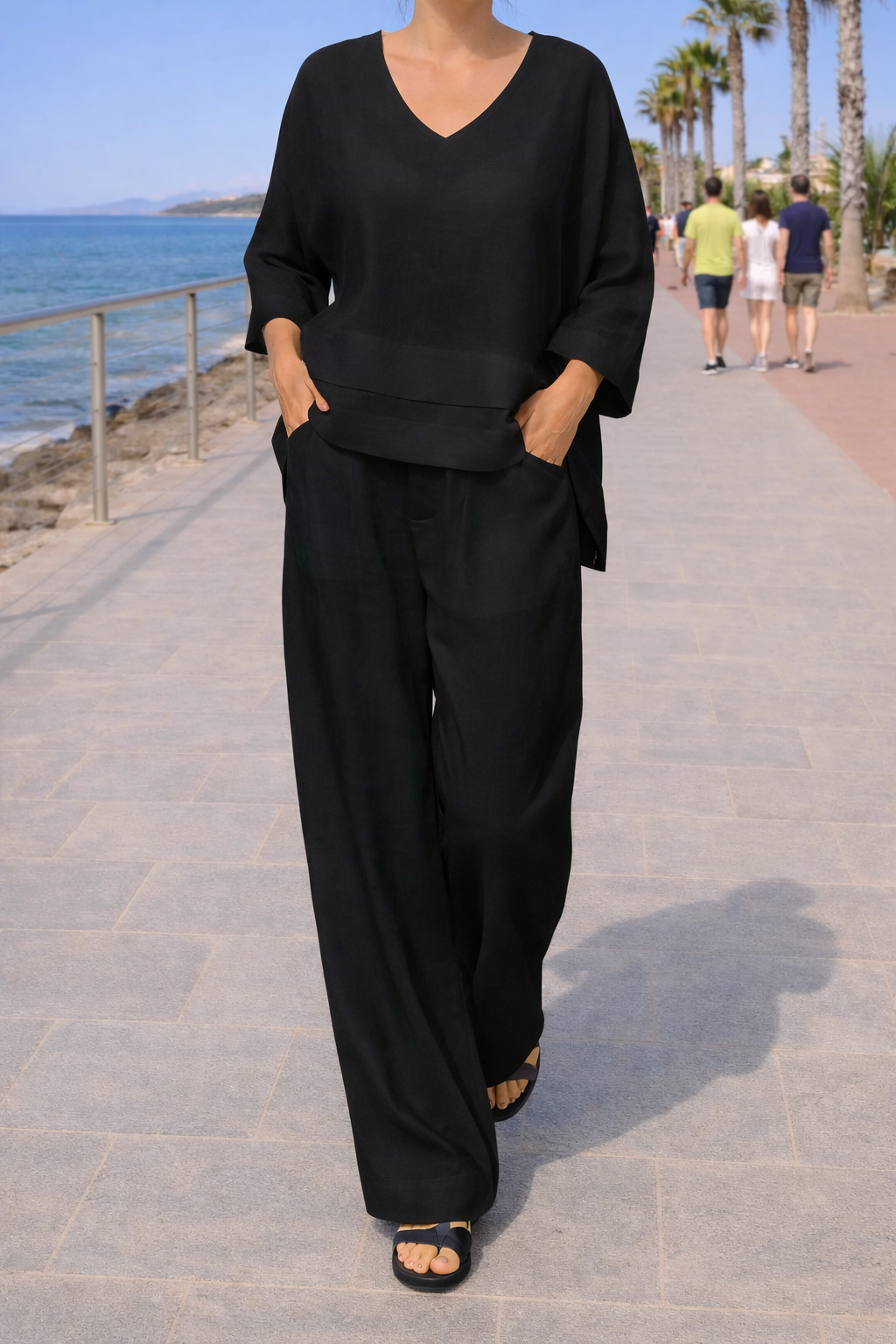 SANTORINI™ | Conjunto Transpirable de Elegancia Mediterránea