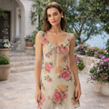VESTIDO JARDÍN VINTAGE™ | Romanticismo floral con esencia delicada