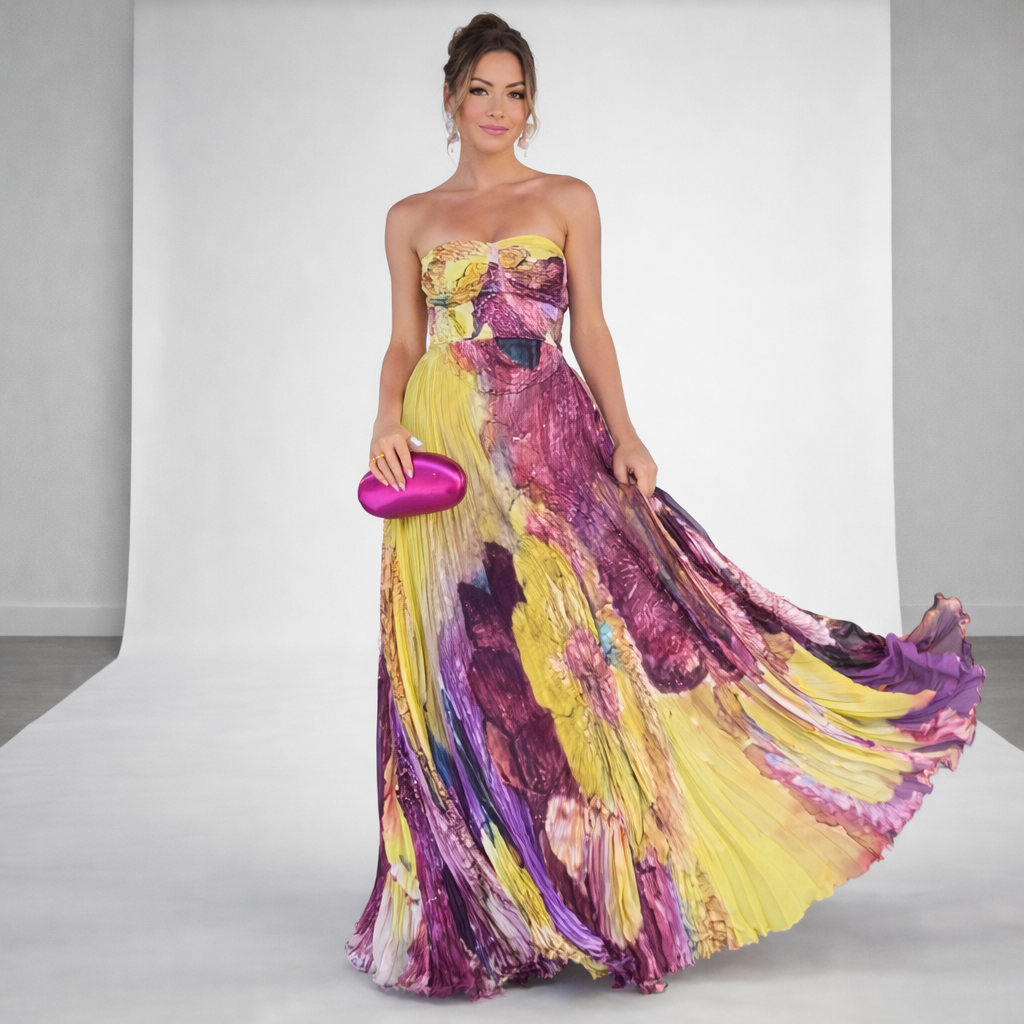 Vestido Valentina™ | Plisado que Estiliza y Suaviza la Silueta