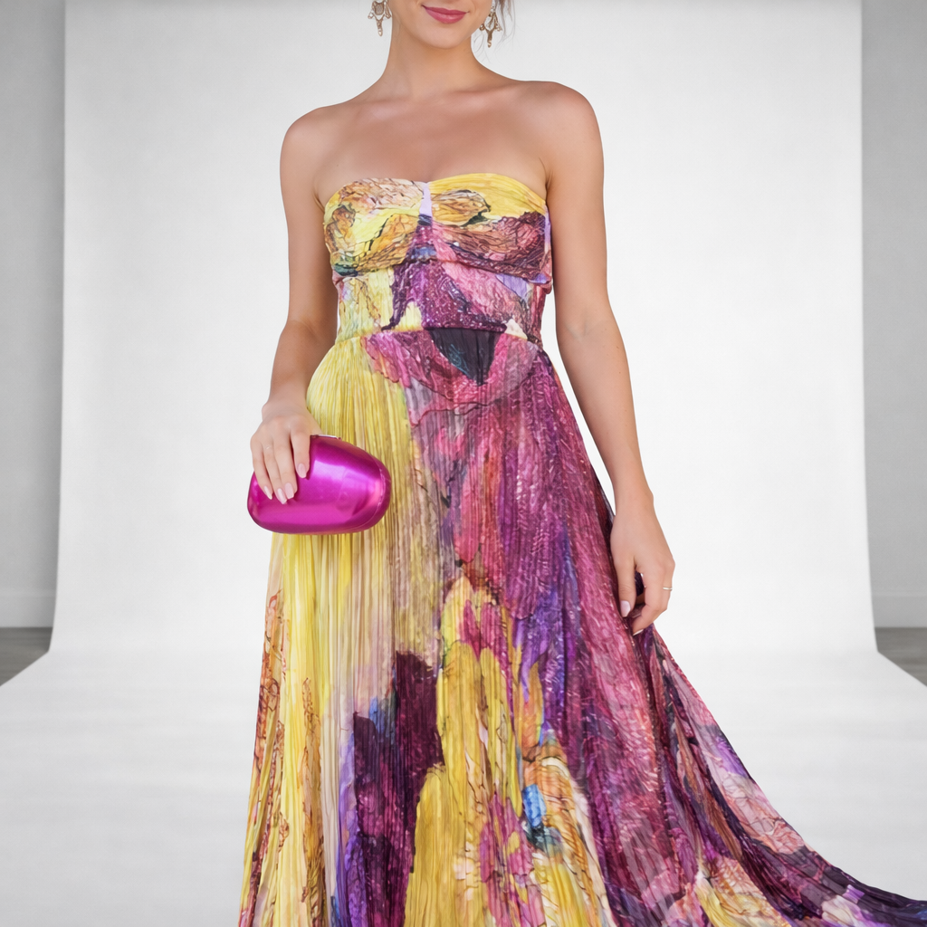 Vestido Valentina™ | Plisado que Estiliza y Suaviza la Silueta