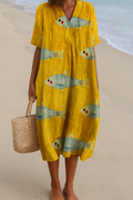 Agnes - Vestido de Verano Inspirado Artísticamente