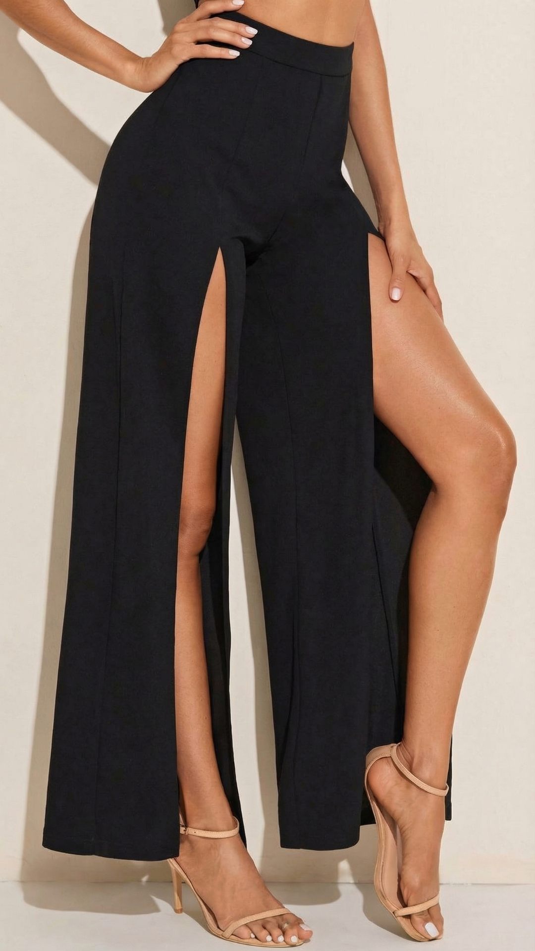 Rocío – Pantalón slit elegante